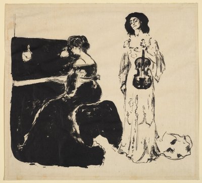 Concerto per violino da Edvard Munch